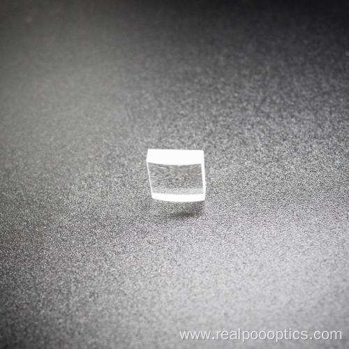 UV fused silica uncoated square cylinder lens